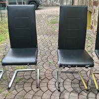 n.4 poltroncine per cucina 