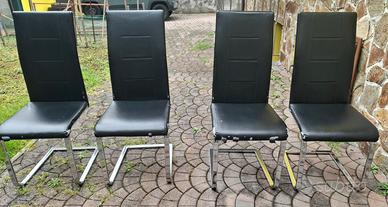 n.4 poltroncine per cucina 