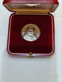 medaglia argento 925  Giuseppe  Garibaldi 