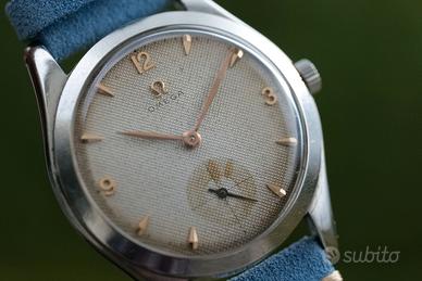 Omega Vintage 1950 "Calatrava" Honeycomb Dial