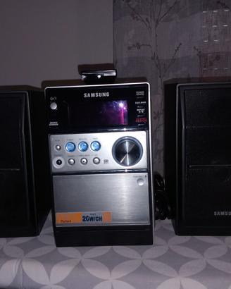 MINI HIFI SAMSUNG MM-C6, Cd , Radio , Cassette.