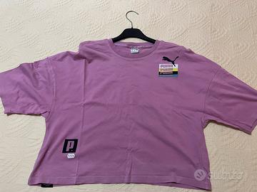Maglietta puma rosa