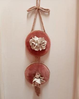 Decorazioni da appendere con fiori ceramica 