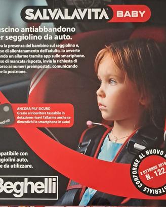 Sava vita Beghelli per seggiolino bimbi