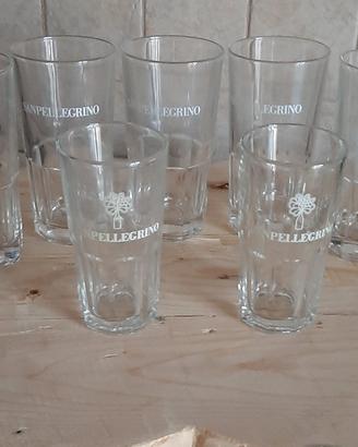 7 bicchieri San Pellegrino