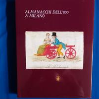 almanacchi dell'800 a  milano