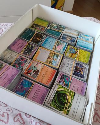 lotto 500 carte Pokemon Italiane originali nuove 