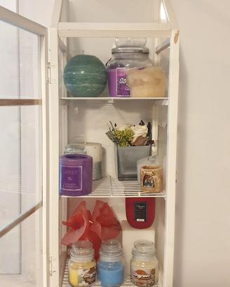 Mobiletto porta candele