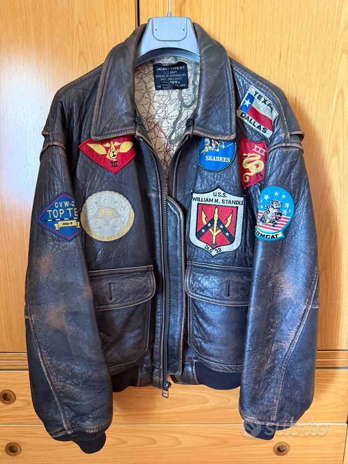 Vintage Avirex Avirex Top Gun Leather Jacket Vintage Avirex G1 TOP