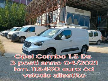 OPEL COMBO CARGO 1.5 DS 100 CV 3 POSTI