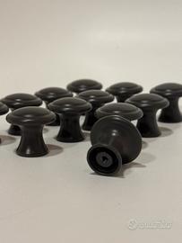 12 Pomelli Maniglie Mobili Hauga Ikea Alluminio