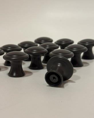 12 Pomelli Maniglie Mobili Hauga Ikea Alluminio