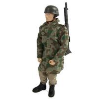 Action figure paracadutista tedesco seconda guerra