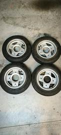 4 cerchi per fiat 500 d'epoca 