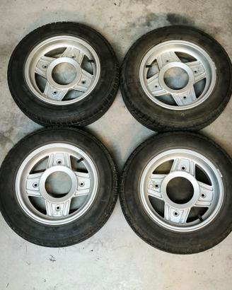 4 cerchi per fiat 500 d'epoca 