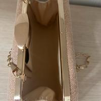 Clutch oro rosa