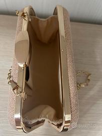 Clutch oro rosa