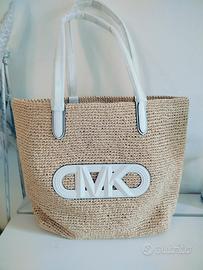 Borsa Eliza in paglia Michael Kors 