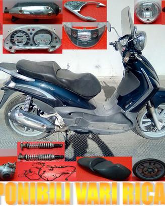 PIAGGIO BEVERLY TOURER 250ie ANNO 2009 x RICAMBI