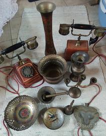 Antichi Oggetti Vintage in Ottone
