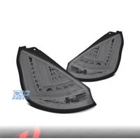 FANALI FORD FIESTA MK7 08-12 LIGHT BAR FONDO CROMA