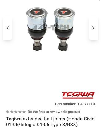 extended ball joints civic ep3