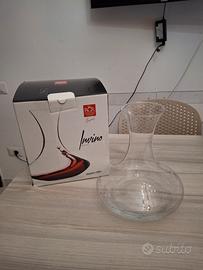 decanter invino rcr nuovo nella scatola originale