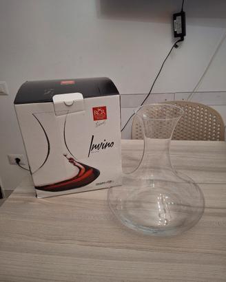 decanter invino rcr nuovo nella scatola originale