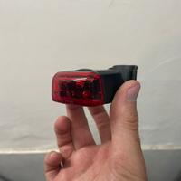 Bici mtb mountain bike luci sella bicicletta