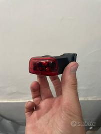 Bici mtb mountain bike luci sella bicicletta