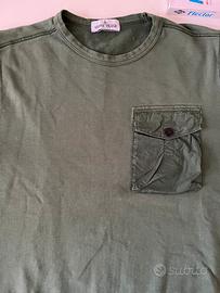 Felpa verde militare