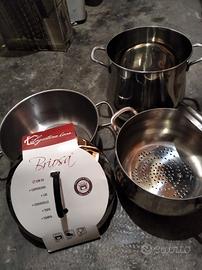 set di pentole inox