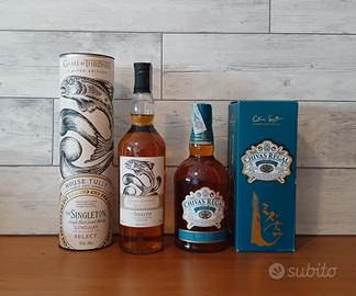 Whisky Singleton Game of Thrones e Chivas Mizunara