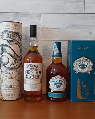 Whisky Singleton Game of Thrones e Chivas Mizunara