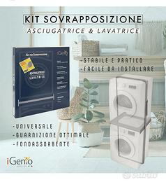 kit sovrapposizione lavatrice asciugatrice - Elettrodomestici In