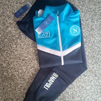 Tuta SSC Napoli 2025-26 Azzurra. Taglia XL