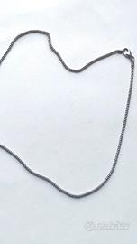 Collana con maglia veneziana tonda