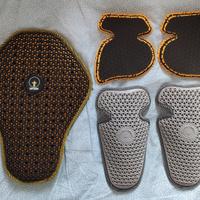 Protezioni moto bici per schiena fianchi ginocchia