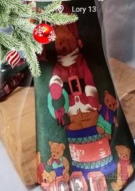 CRAVATTA DA COLLEZIONE  ORSETTO BABBO NATALE
