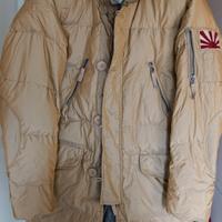 Giubbotto Kejo tg.L in piuma d'oca colore beige 