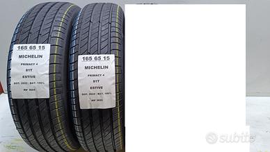 2 GOMME 165 65 15 MICHELIN 100% RIF3622