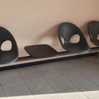 Panca d'attesa per uffico Lolita di Lucci & Orland