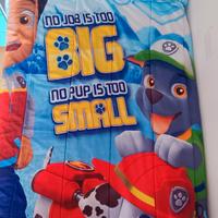 Piumone letto singolo logo Paw Patrol