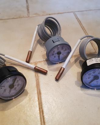 Termometro con sonda capillare a bulbo