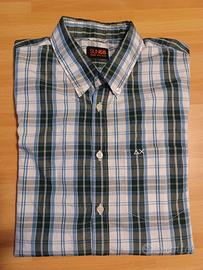 camicia verde e azzurra Sun68 taglia L veste M