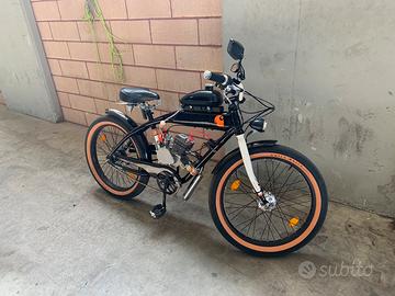 Bicicletta motorizzata shopper bike