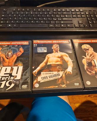 3 DVD wrestling storie wrestler