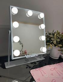 Specchio led toilette Bluetooth+cassa musica