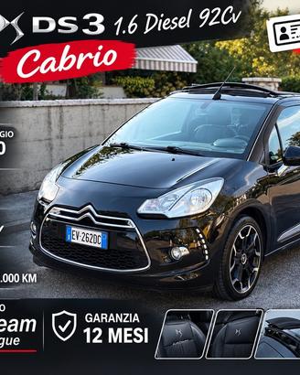 Ds DS3 3 1.6 e-HDi 90 So Chic Cabrio