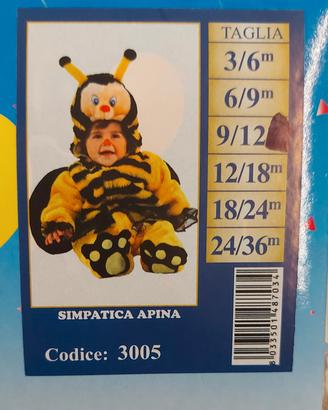 Vestito carnevale apina